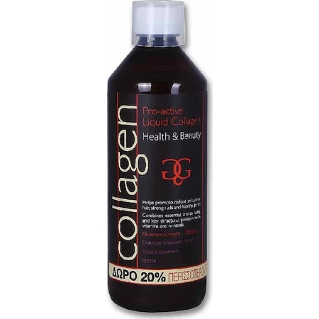 Total Health Solutions Collagène liquide pro-actif 600ml Fraise