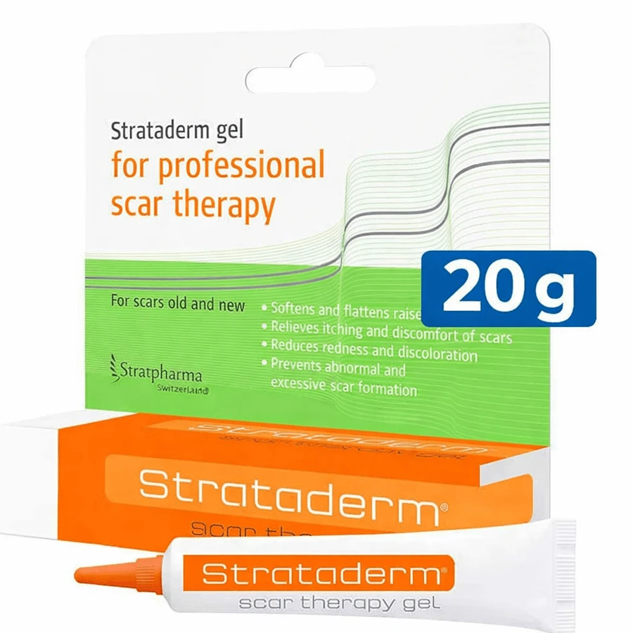 Strataderm Scar Therapy Silicone Gel for Scars, Burns & Allergies 20gr