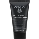 Apivita Black Detox Face & Eye Gel for Acne-prone Skin 50ml