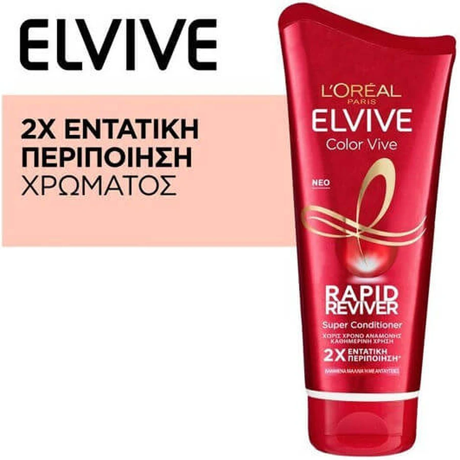 L'Oreal Paris Elvive Rapid Color Vive Kleurbehoud Conditioner voor Geverfd Haar 180ml