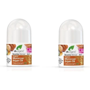 Dr.Organic Marokkanisches Arganöl Deodorant Roll-On 2x50ml