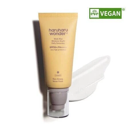 Haruharu Black Rice Moisture Airyfit Sonnenschutz Gesichtscreme SPF50 50ml