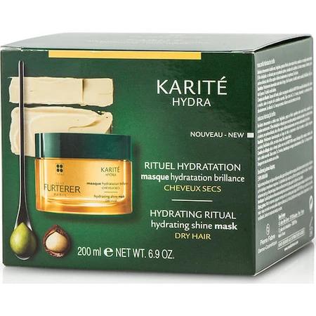 Rene Furterer Karite Karite Hydra Hydrating Ritual Shine Feuchtigkeitsspendende Haarmaske 200ml