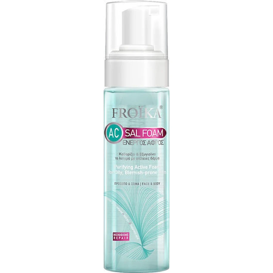 Froika Ac Sal Facial Foaming Face Wash für zu Akne neigende Haut 200ml