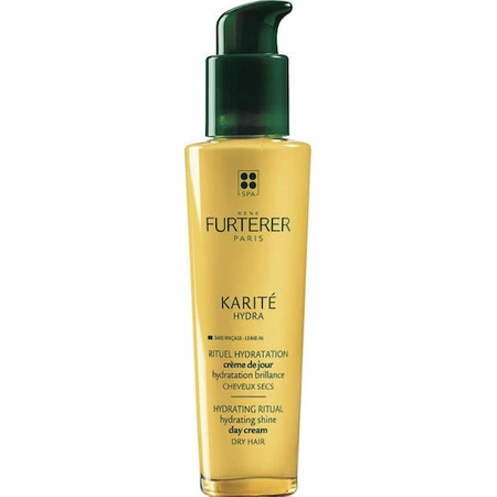 Rene Furterer Karite Hydra Shine Day Cream Leave In Moisturising Conditioner for Dry Hair 100ml