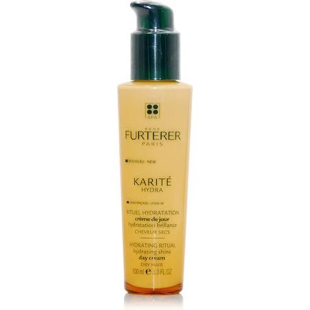 Rene Furterer Karite Hydra Shine Day Cream Leave In Moisturising Conditioner for Dry Hair 100ml