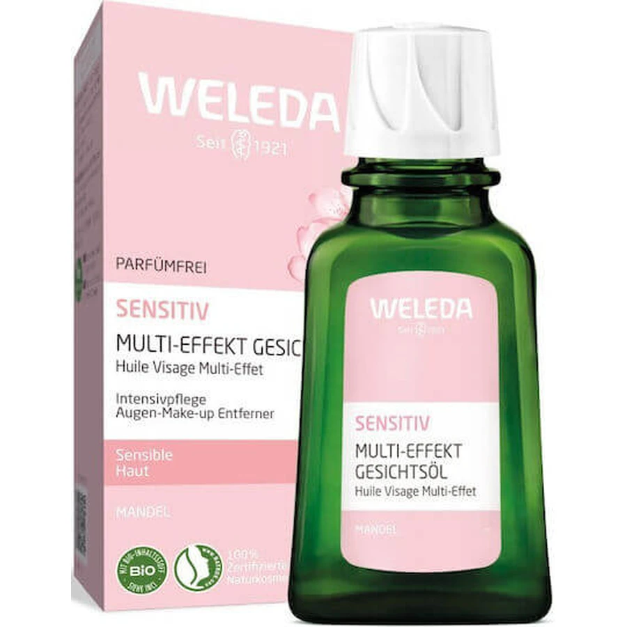 Weleda Sensitive Recovery Makeup Removal Oil Face & Eyes 50ml