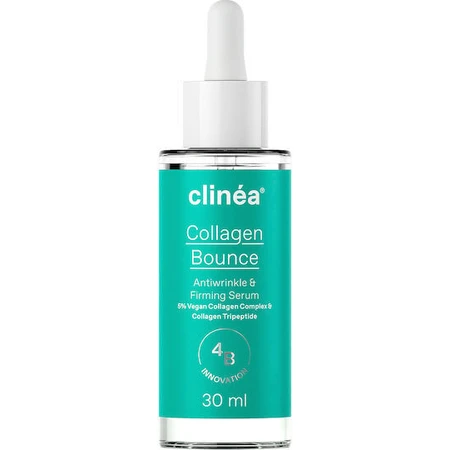 Clinea Collagen Bounce Anti-Falten-Gesichtsserum mit Hyaluronsäure und Kollagen zur Straffung 30ml