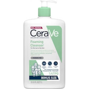 CeraVe Schäumendes Gel Normal bis ölig Körpergel mit Glycerin 1000ml