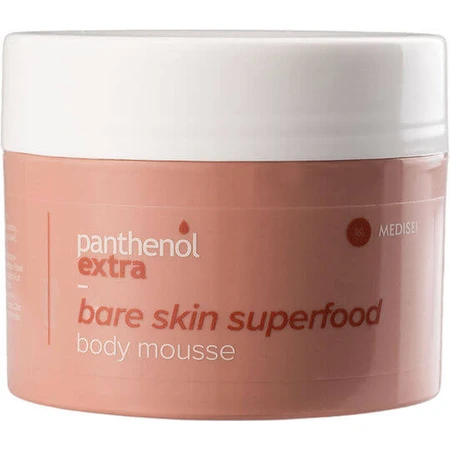Medisei Panthenol Panthenol Extra Bare Skin Superfood Moisturising Body Mousse für alle Hauttypen 230ml