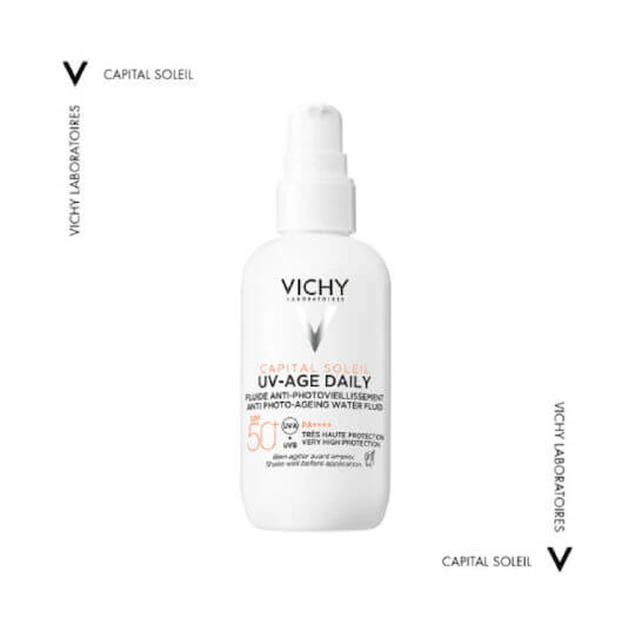 Vichy Capital Soleil UV-Age Täglicher Sonnenschutz Gesichtscreme SPF50+ 80ml
