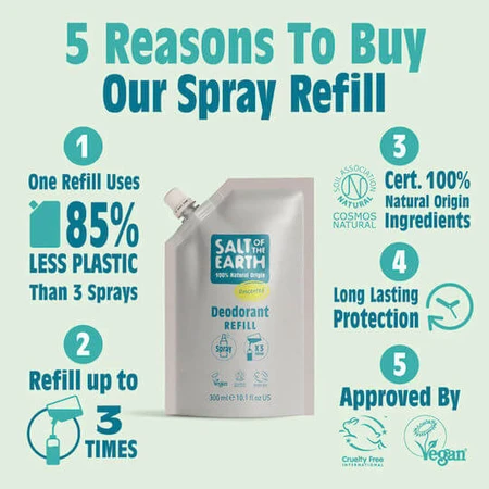 Salz der Erde Salz Erde Deodorant Spray Aluminiumfrei 300ml