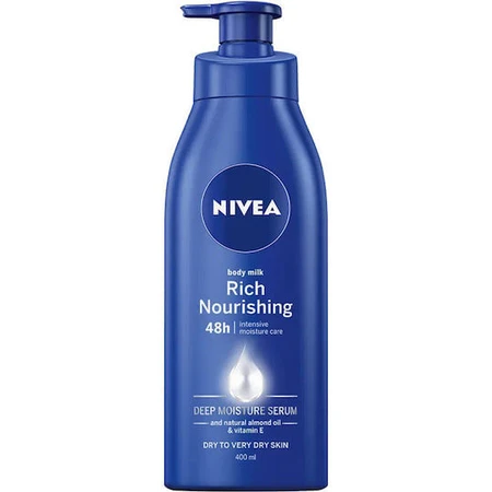 Nivea Rich Nourishing Moisturizing Body Serum for dry/very dry skin 400ml