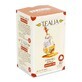 T&#233; Rooibos con sabor a manzana y caramelo (40100), 20 bolsitas, Tealia