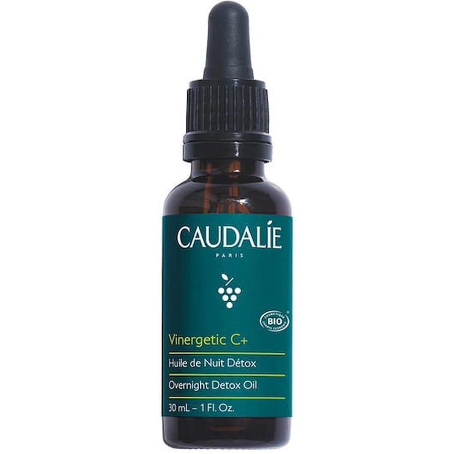 Caudalie Vinergetic C+ Organic Lichaamsolie Hydraterende, Anti-verouderende, Verhelderende en Voedende Gezichtsolie met Wilde Rozenolie 30ml