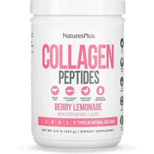 Natures Plus Collageenpeptiden 364 Gram Framboos en Limoen