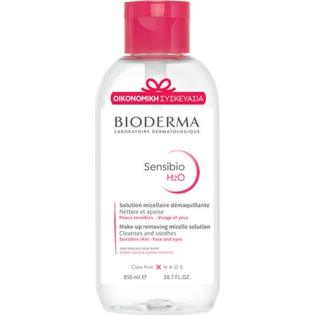 Bioderma Sensibio H2O Micellair Water Make-up Verwijderend Gezicht & Ogen 850ml