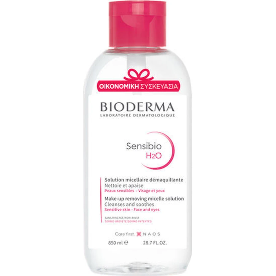 Bioderma Sensibio H2O Micellair Water Make-up Verwijderend Gezicht & Ogen 850ml