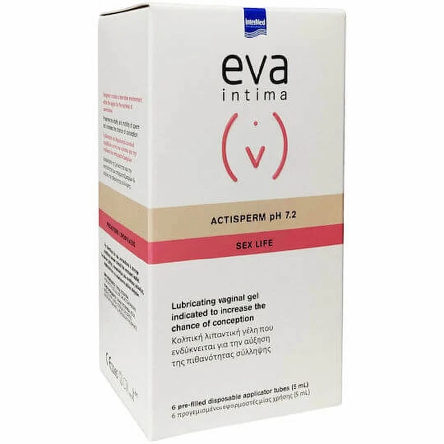 InterMed Eva Actisperm Actisperm Sex Life pH 7.2 Gel 30ml 6oz
