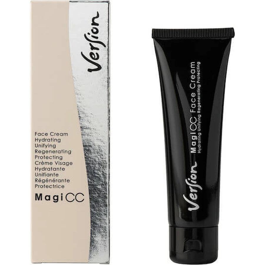 Version MagiCC MagiCC 48h Day Face Cream mit SPF20 für Feuchtigkeitspflege, Wiederaufbau und Unvollkommenheiten mit Peptiden 50ml