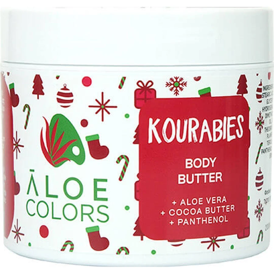 Aloe Colors Manteca Corporal Hidratante con Aloe Vera para piel seca/muy seca 200ml