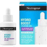 Neutrogena Hydro Boost 10% Niacinamid Gesicht feuchtigkeitsspendende Serum mit Niacinamid und Hyaluronsäure für Glanz und Unvollkommenheiten 30ml