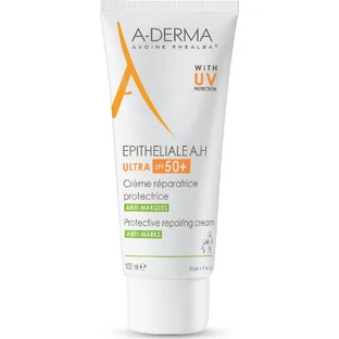 A-Derma Epitheliale A.H. Duo Gezichtsregenererende Dagcrème met SPF50 Tegen Onzuiverheden met Hyaluronzuur 100ml