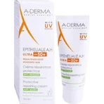 A-Derma Epitheliale A.H. Duo Gezichtsregenererende Dagcrème met SPF50 Tegen Onzuiverheden met Hyaluronzuur 100ml