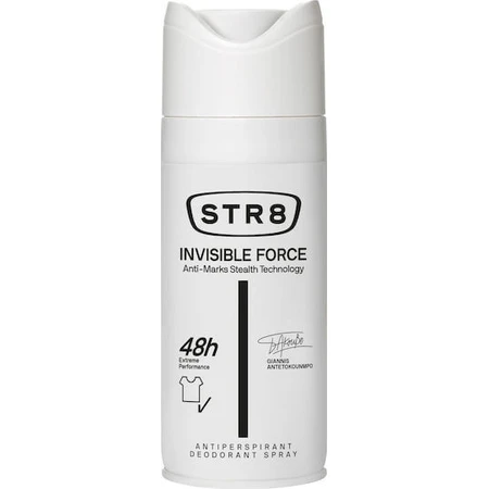 STR8 Invisible Force Giannis Antetokounmpo Giannis Antetokounmpo Desodorante Antitranspirante 48h Spray 150ml