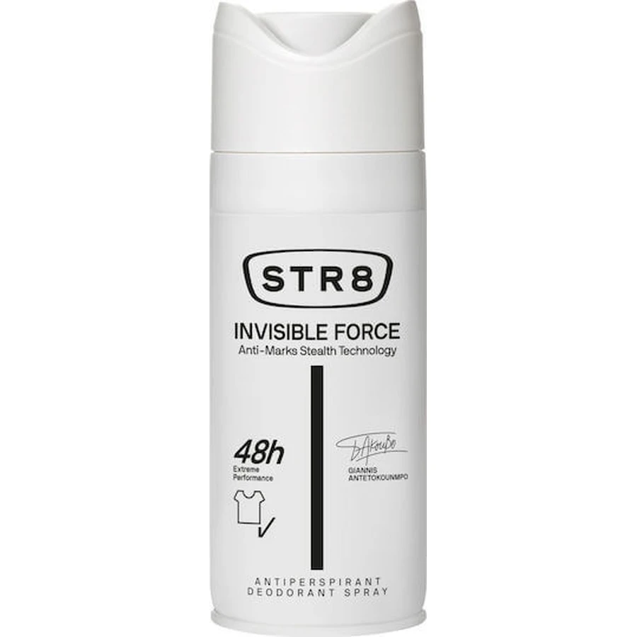STR8 Invisible Force Giannis Antetokounmpo Giannis Antetokounmpo Desodorante Antitranspirante 48h Spray 150ml