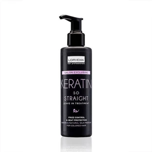 Lorvenn Salon Exclusive Keratin So Straight Leave-In-Treat Keratin Smoothing Hair Lotion 200ml