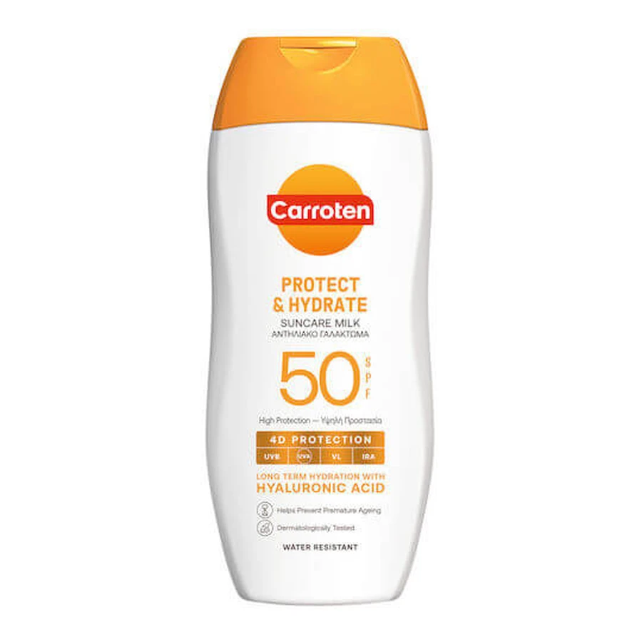 Carroten Protect & Hydrate Waterproof Sunscreen Body Cream SPF50 200ml