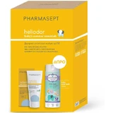 Pharmasept Heliodor Heliodor Wasserfeste Baby Sonnencreme Gesicht & Körper Emulsion SPF50 100ml & Baby Mildes Bad 250ml 526255
