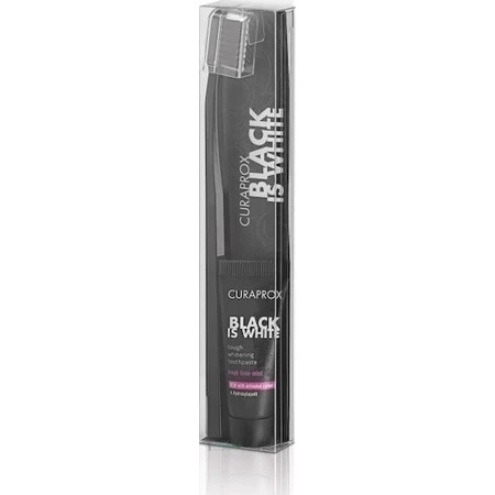 Curaprox Black Is White Dentifrice blanchissant 8ml