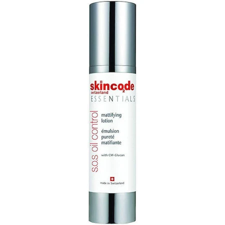 Skincode Essentials S.O.S Oil Control Fluid Hydraterende Dagcrème Tegen Onzuiverheden Met Vitamine C 50ml