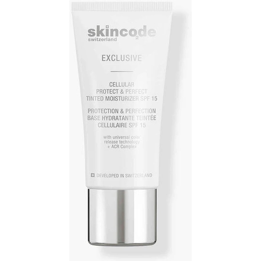 Skincode Exclusive Cellular Protect & Perfect Cellular Protect & Perfect Moisturizing & Anti-Aging Tinted Day Face Cream with SPF15 30ml