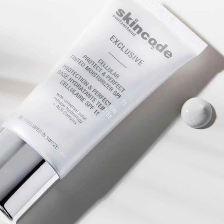 Skincode Exclusive Cellular Protect & Perfect Cellular Protect & Perfect Moisturizing & Anti-Aging Tinted Day Face Cream with SPF15 30ml