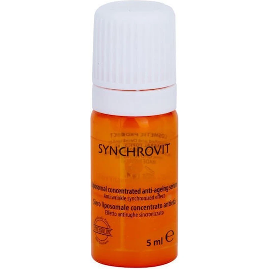 Synchroline Synchrovit C Serum Facial Hidratante y Antiedad con Vitamina C y Ácido Hialurónico para Iluminar y Tonificar 6x5ml