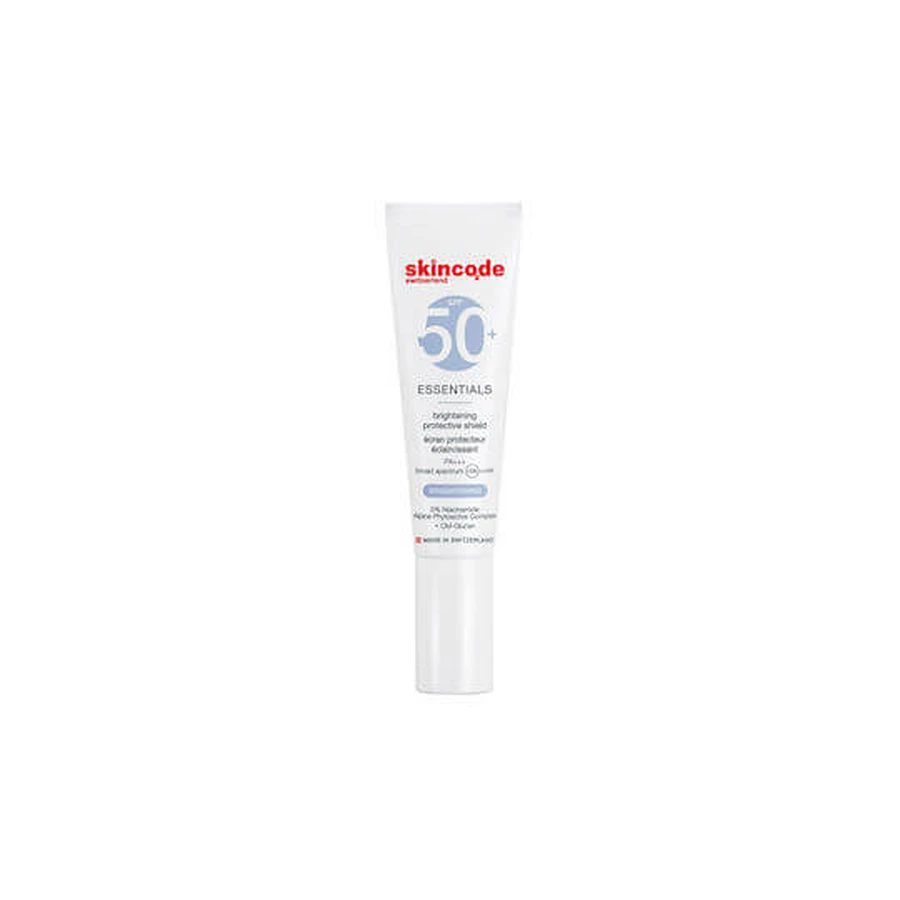 Skincode Essentials Brightening Brightening Protective Shield Sun Protection Face Cream SPF50+ 30ml
