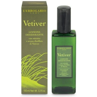 L' Erbolario Vetiver Loción Desodorante Bálsamo Sin aluminio 100ml