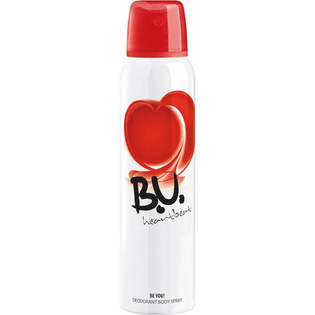 B.U. Heartbeat Deodorant Körper Deodorant Spray 150ml