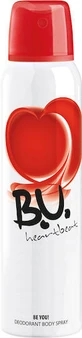 B.U. Heartbeat Deodorant Spray Déodorant Corps 150ml