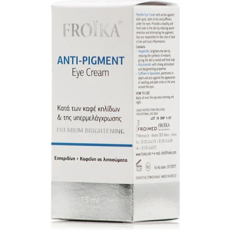 Froika Anti-Pigment Augencreme gegen dunkle Augenringe 15ml