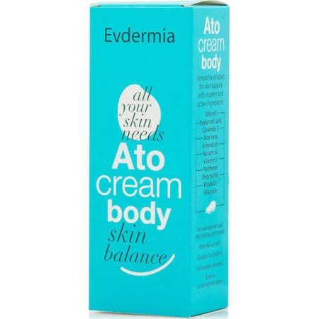 Evdermia Ato Crema hidratante regeneradora para pieles atópicas 175ml