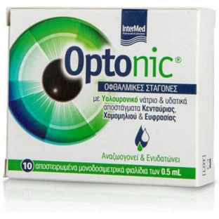 InterMed Optonic Hyaluronzuur Oogdruppels voor Droge Ogen 5ml