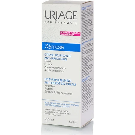 Uriage Xemose Moisturizing regenerating cream for dry/very dry & sensitive skin 200ml