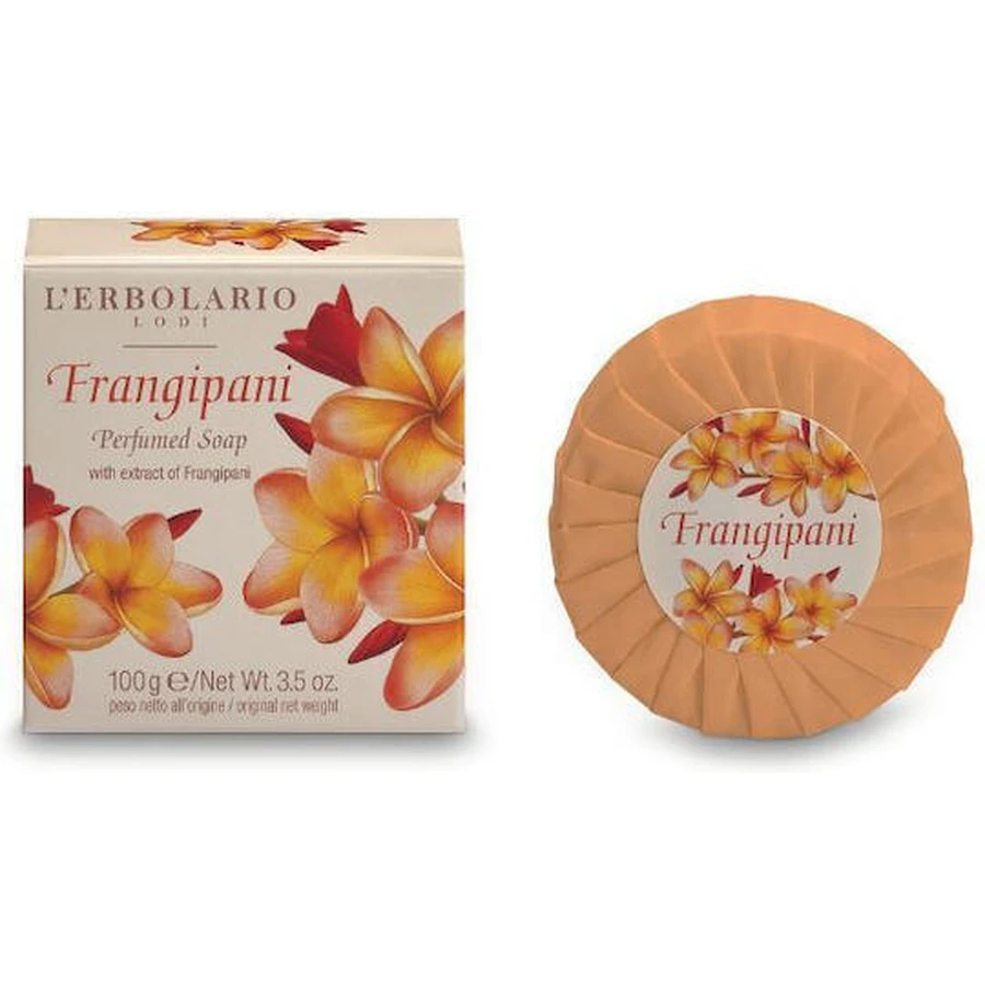 L' Erbolario Frangipani Body Soap Bar 100gr