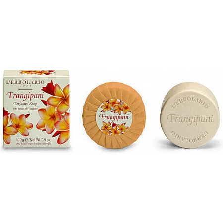 L' Erbolario Frangipani Body Soap Bar 100gr