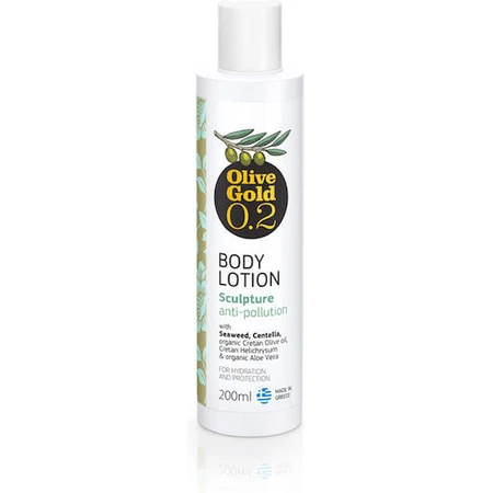 Olive Gold 0,2 Loción Corporal Hidratante de Algas y Centella con Ácido Hialurónico 200ml
