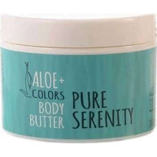 Aloe Colors Pure Serenity met Magnolia geur Hydraterende Body Butter met Aloë Vera & Witte Musk geur voor de droge/zeer droge & gevoelige huid 200ml